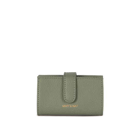 Matt & Nat - Crepe Wallet - Olivine