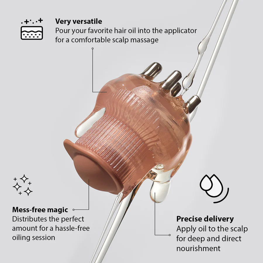 Scalp & Hair Oil Applicator - Terracotta