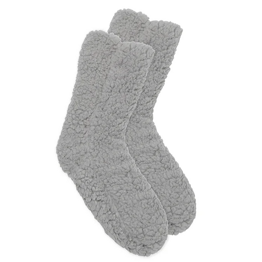 Lounge Socks - Sherpa Grey