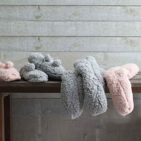 Lounge Socks - Sherpa Grey