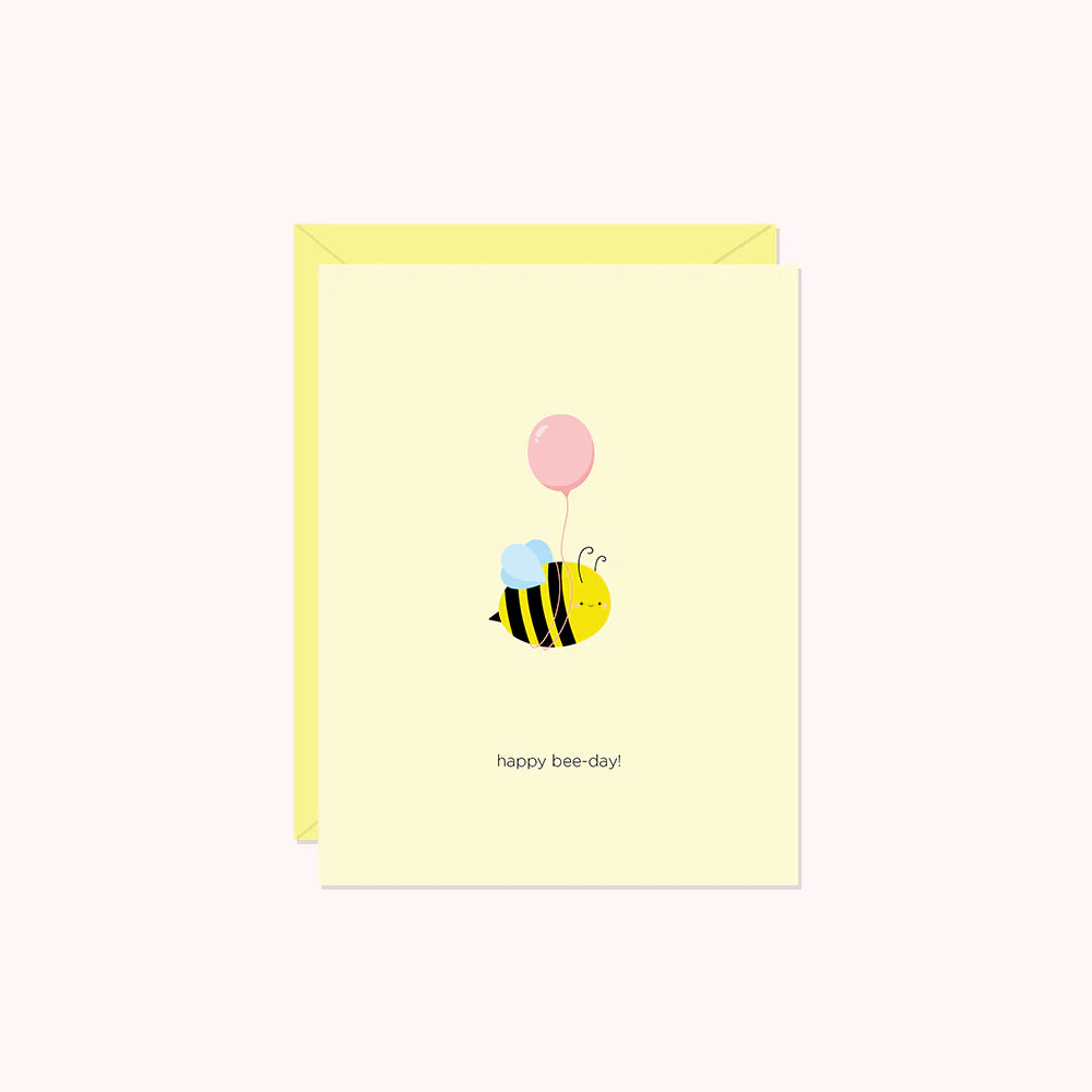 Card - Happy Bee-Day!