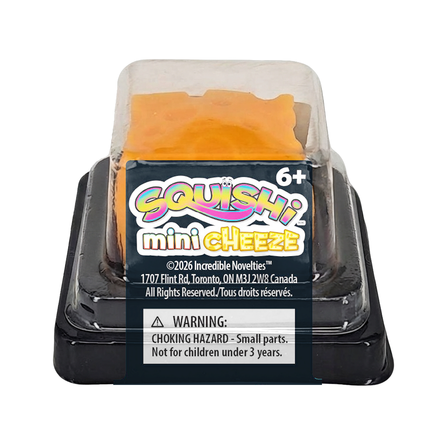 Squish Toy - Mini Cheese