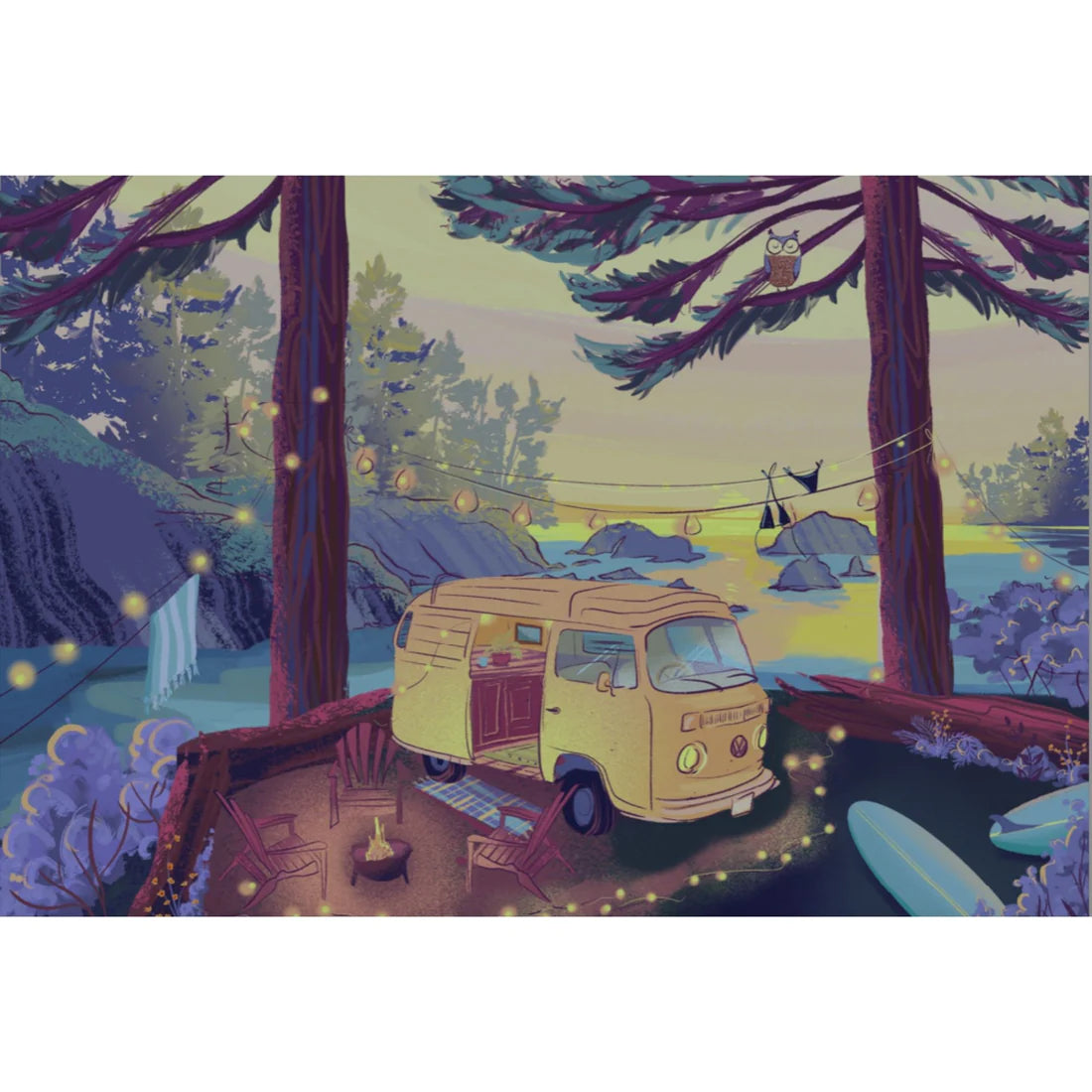 Puzzle - Twilight Campsite - 1000 Piece