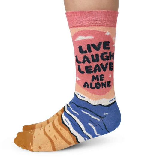 Socks - Small Crew - Live Laugh Leave Me Alone