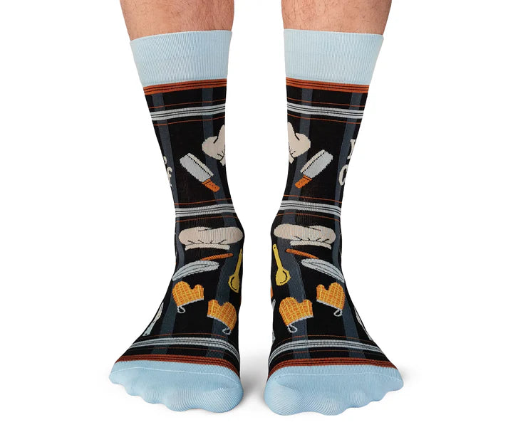 Socks - Large Crew - Yes, Chef