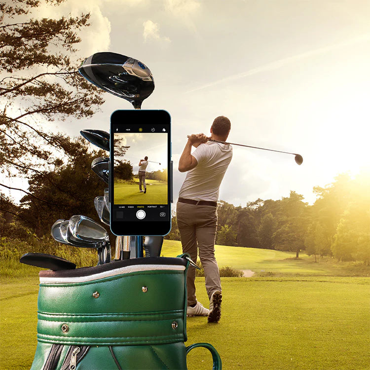 Golf Phone Clip - Selfie - Black