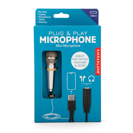 Plug & Play - Mini Microphone