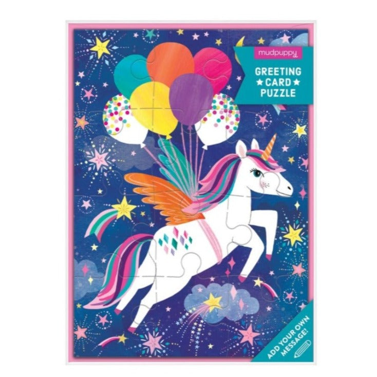 Greeting Card Puzzle - Unicorn Puzzle