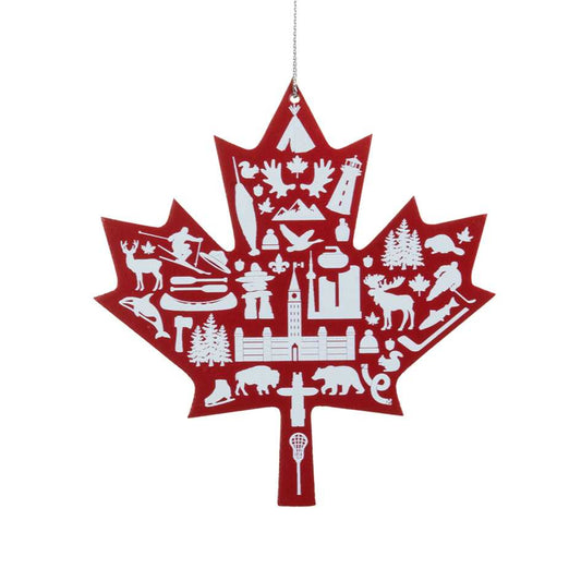 Ornament - Maple Leaf - Canada icons