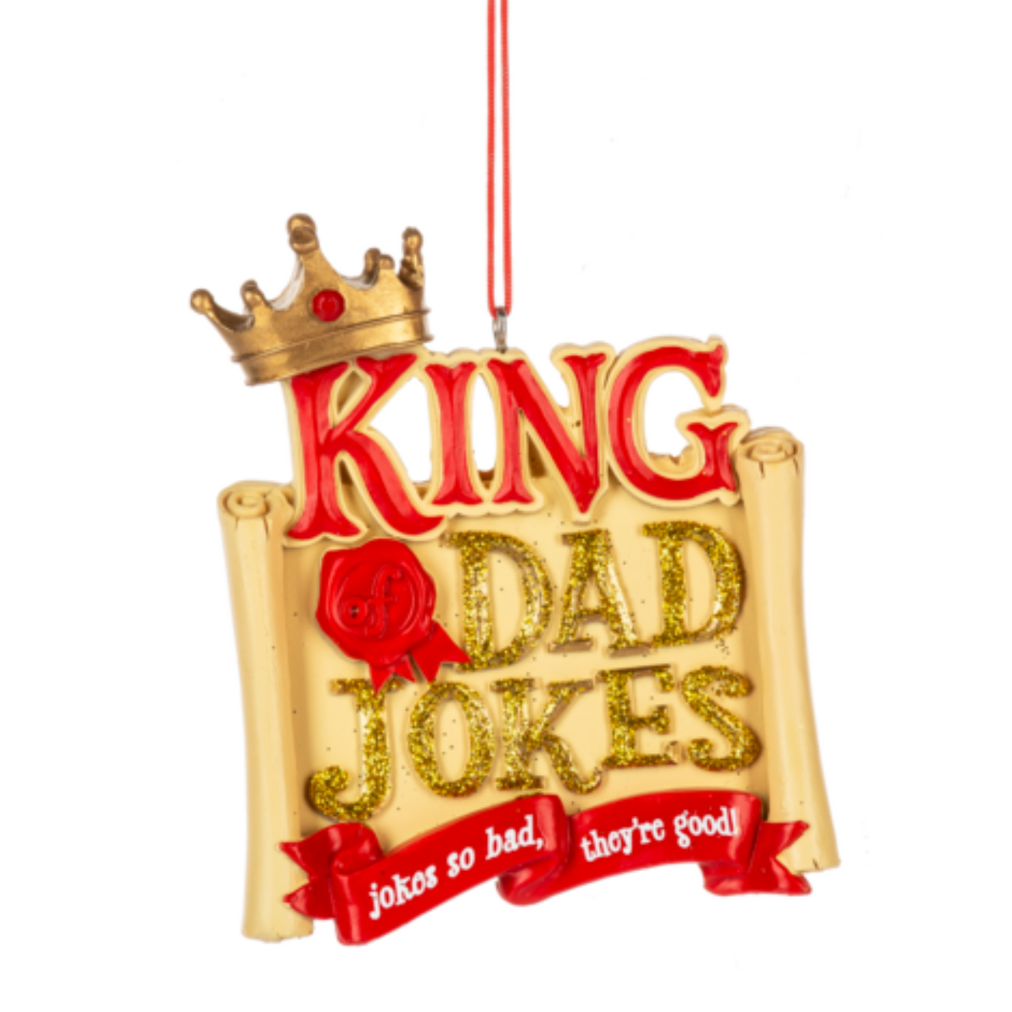 Ornament - King of Dad Jokes