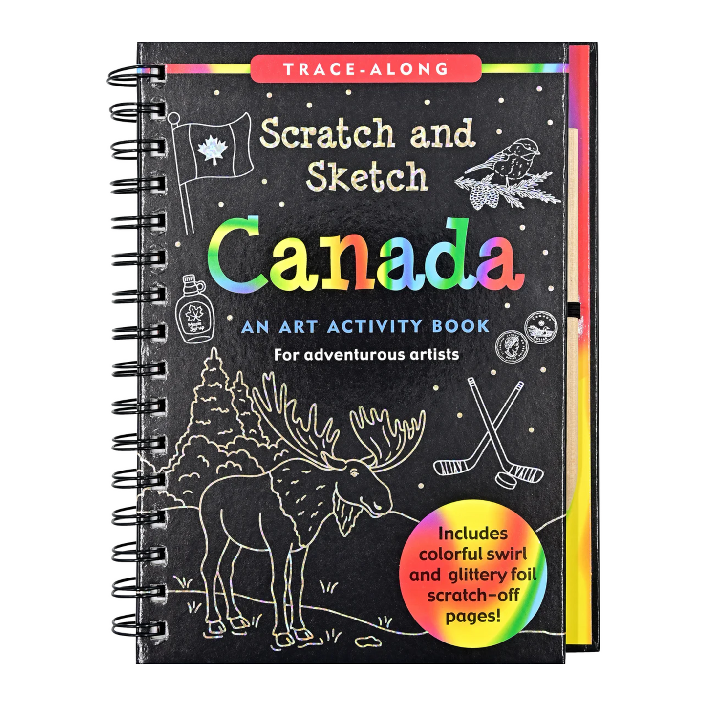 Book - Scratch & Sketch - Canada