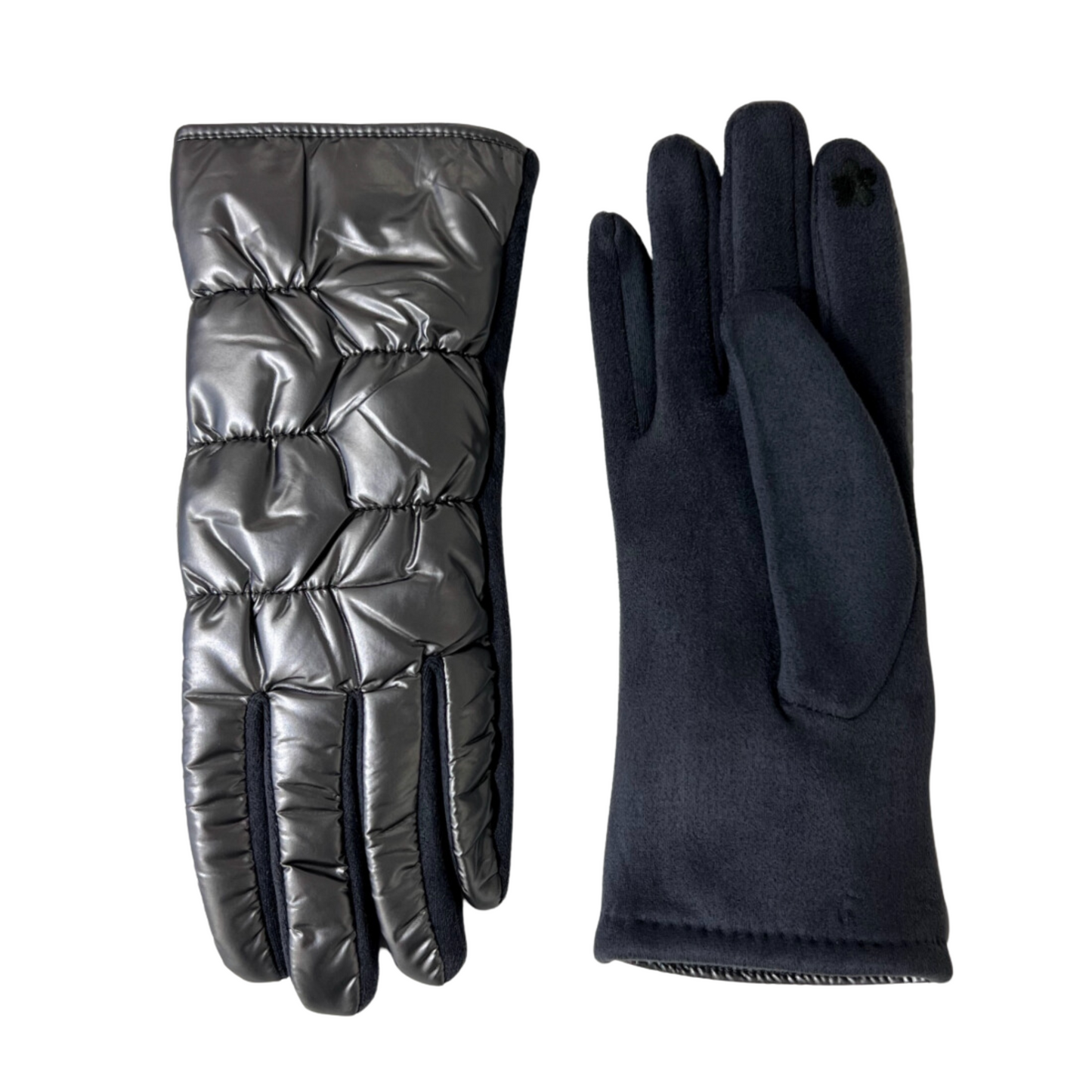 Gloves - Puffy - Pewter