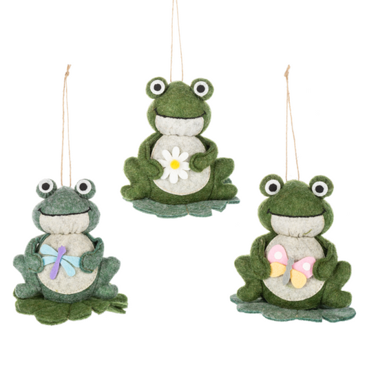 Ornament - Happy Little Frog