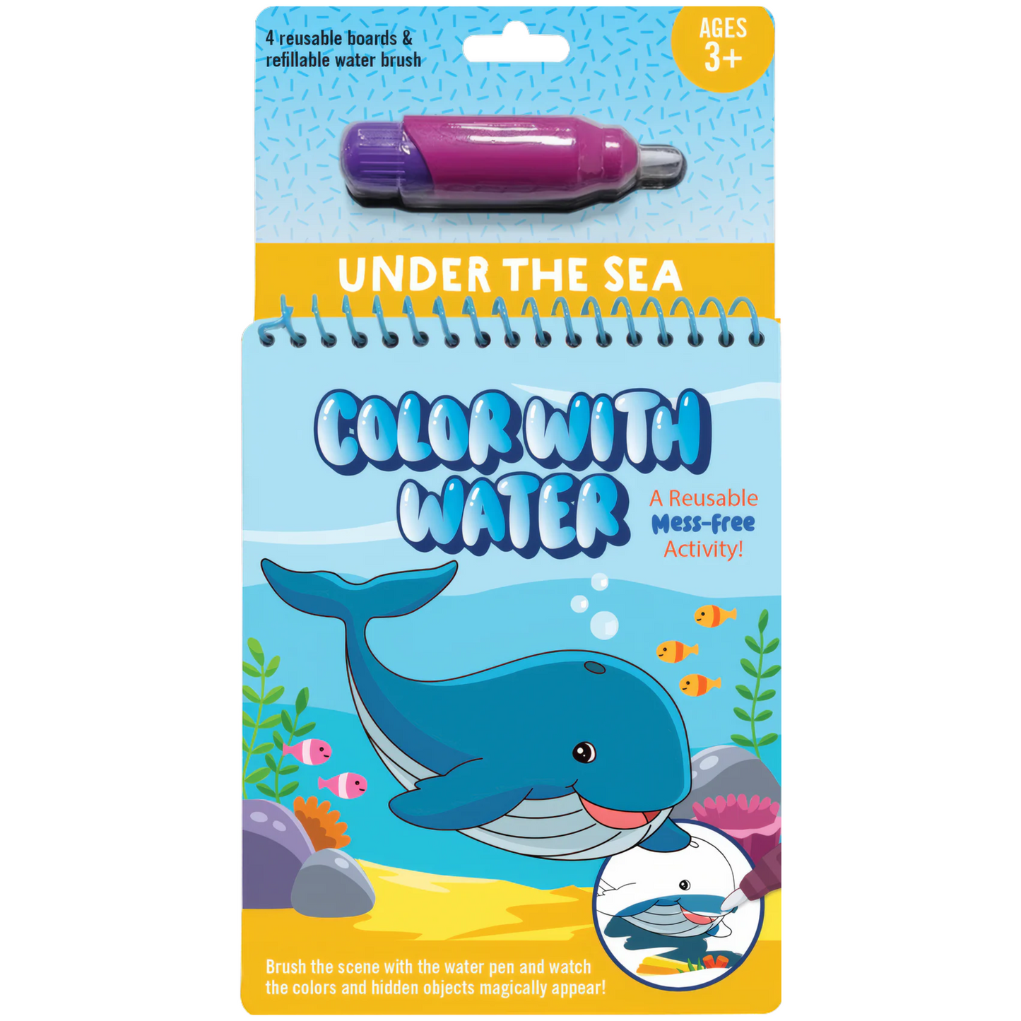 Book - Colour with Water - Under The Sea