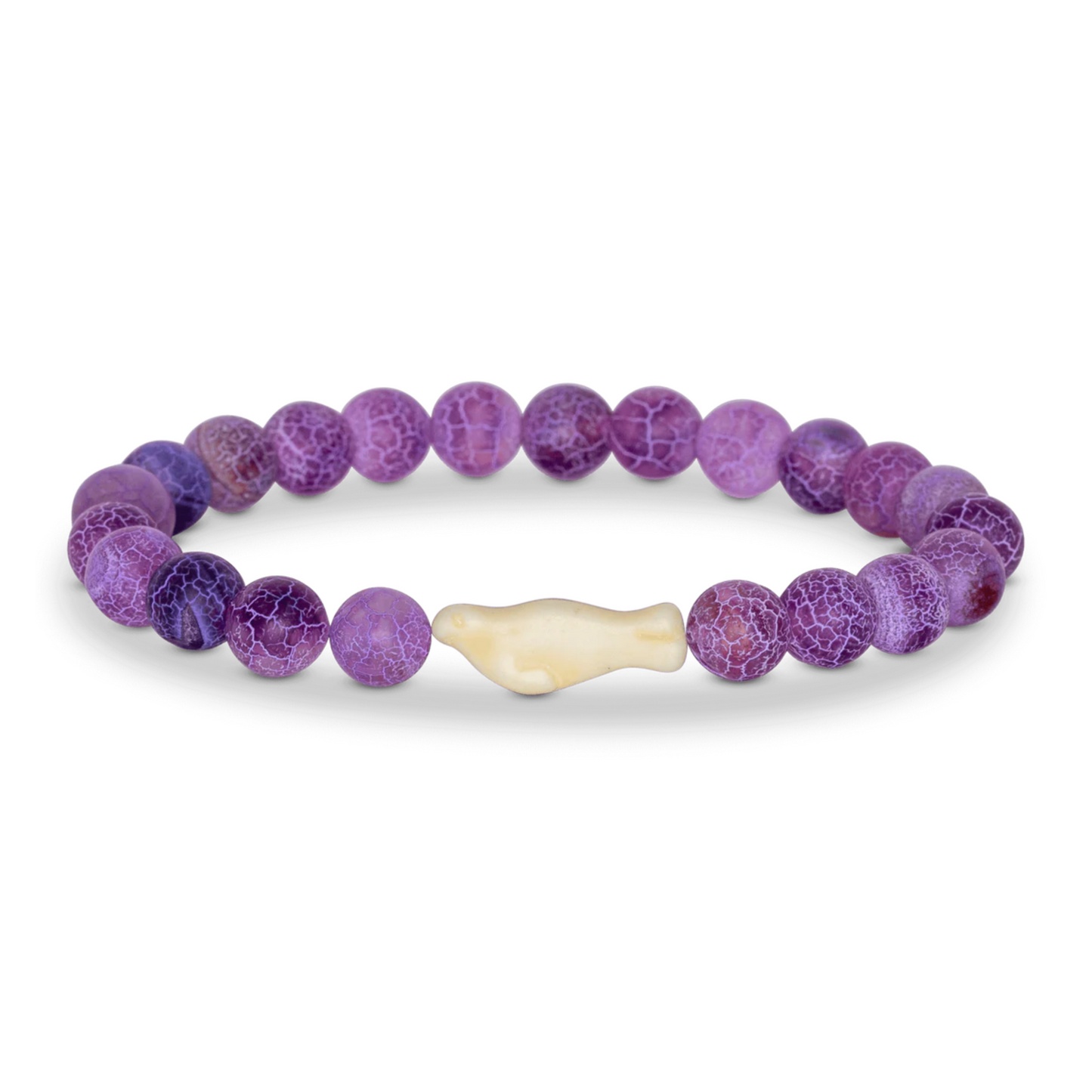 Animal Tracking Bracelet - Glide Seal - Coral Reef Violet