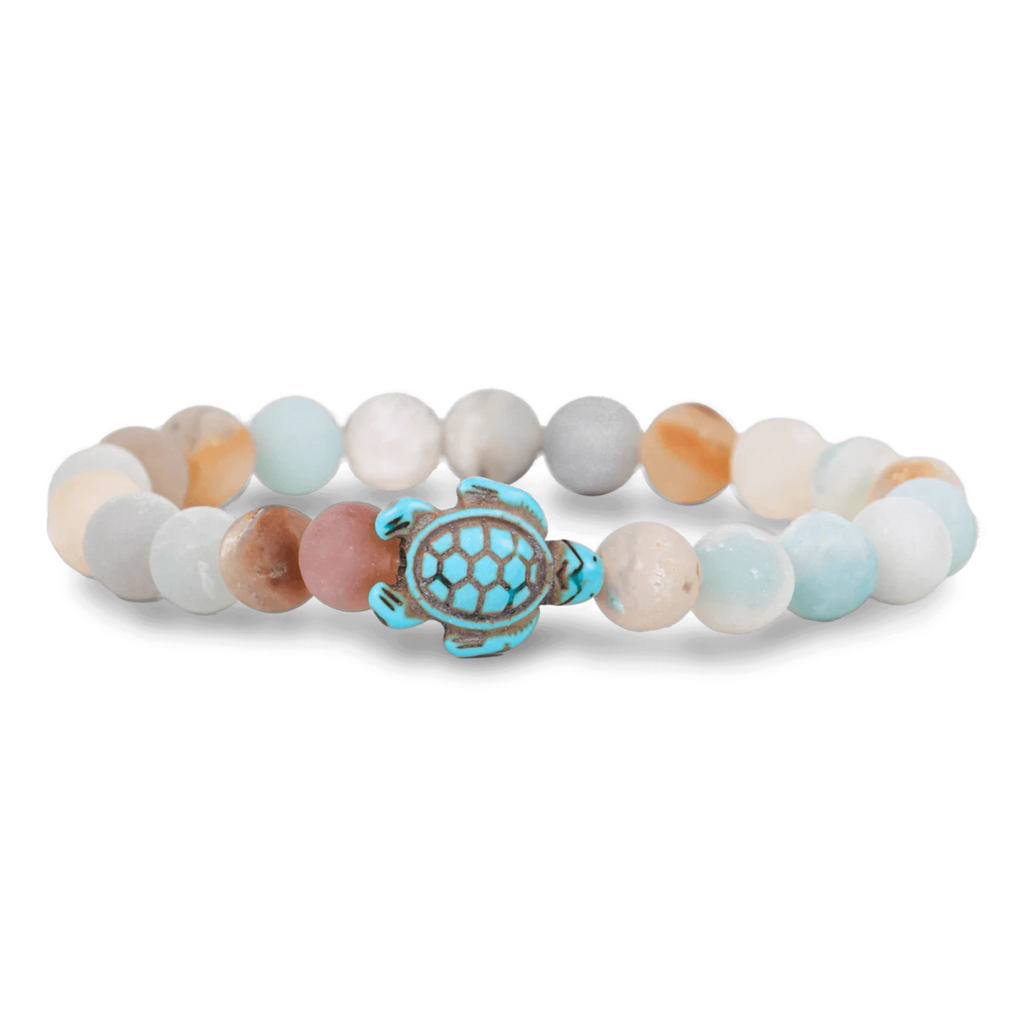 Animal Tracking Bracelet - Journey Sea Turtle - Sky Stone