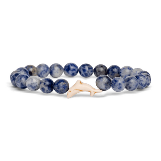 Animal Tracking Bracelet - Odyssey Dolphin - Coastal Blue