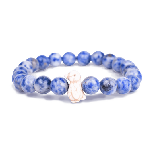 Animal Tracking Bracelet - Passage Penguin - Igloo Blue