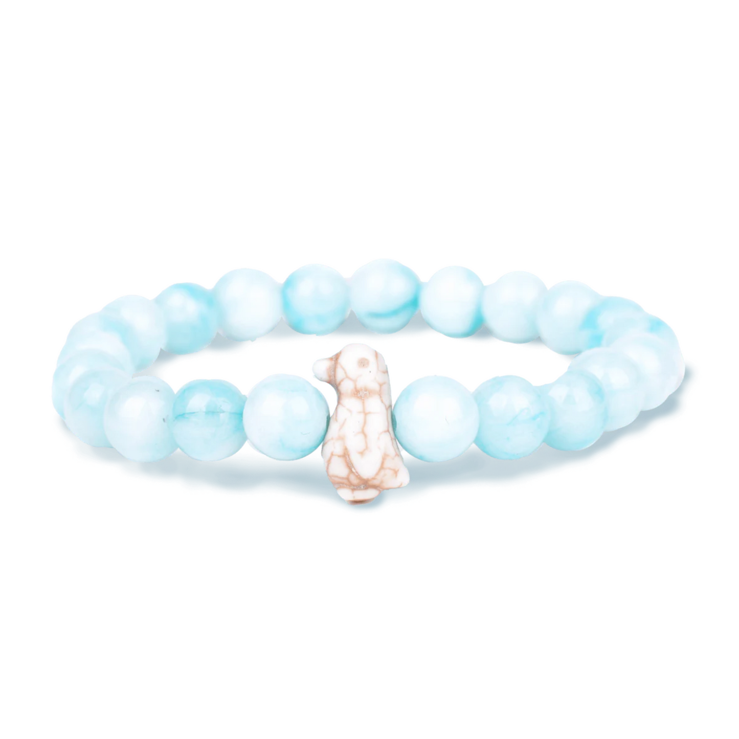 Animal Tracking Bracelet - Passage Penguin - Seafoam