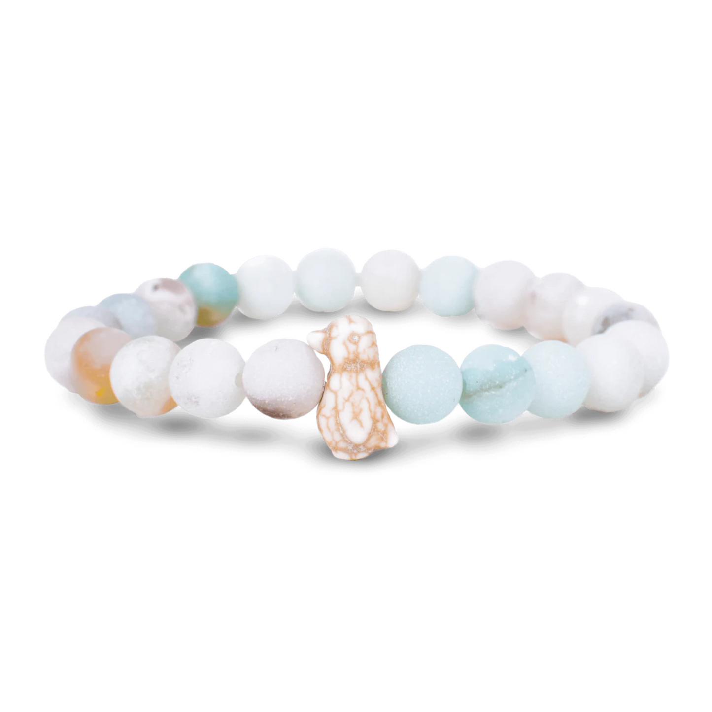 Animal Tracking Bracelet - Passage Penguin - Sky Stone