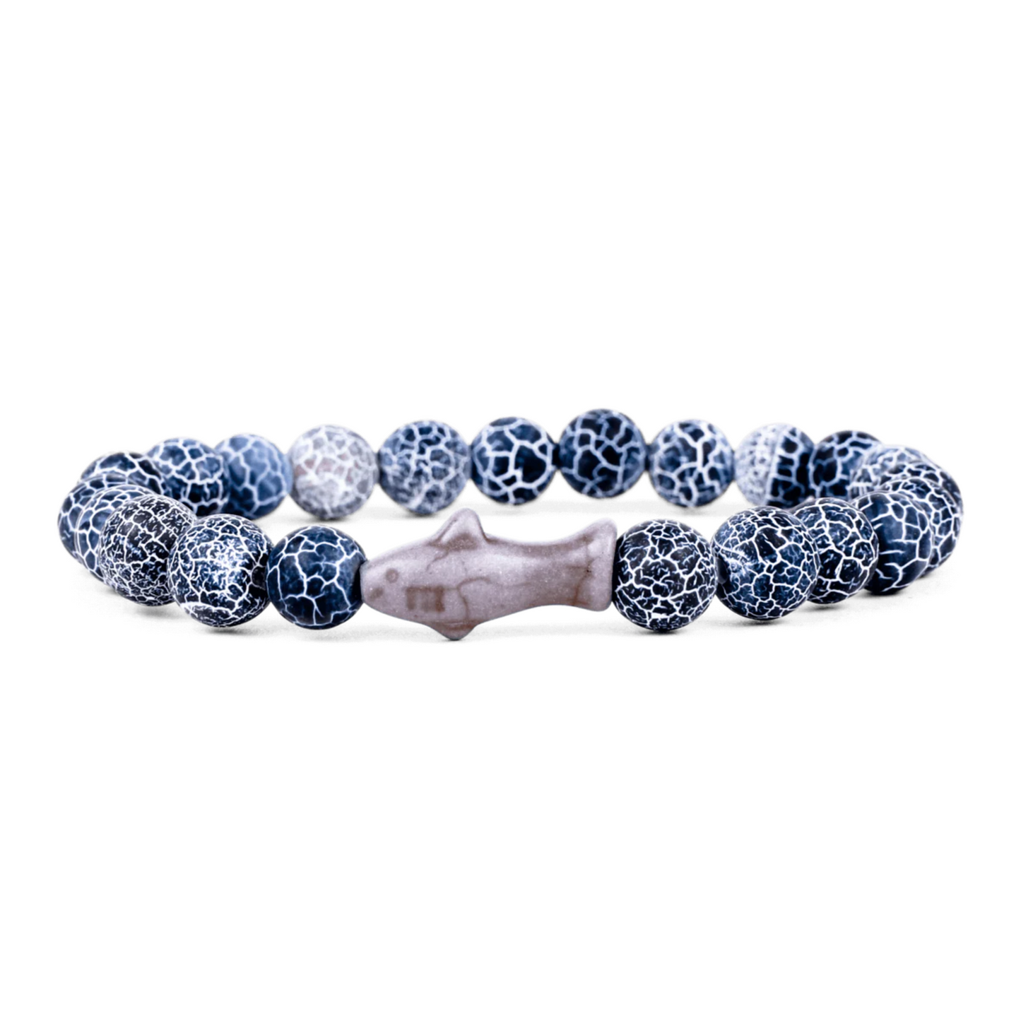 Animal Tracking Bracelet - Voyage Shark - Deep Blue