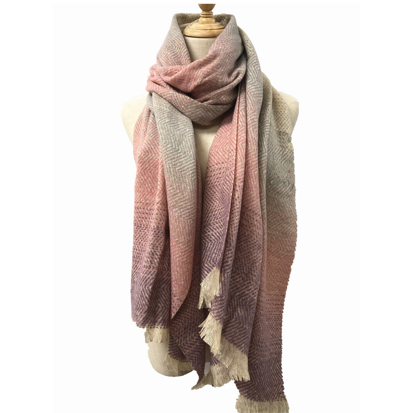 Scarf - Soft Gradient - Pink Purple