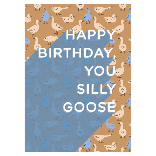 Card - Happy Birthday, You Silly Goose