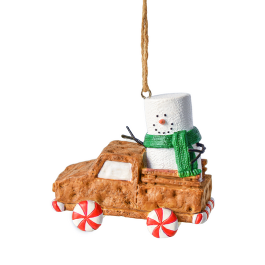 Ornament - S'more Graham Cracker Truck