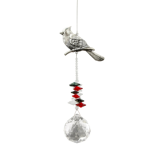 Suncatcher - Wishing Threads - Cardinal