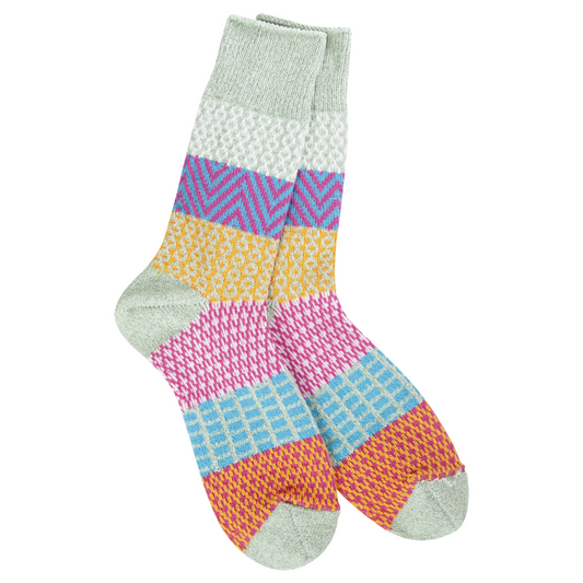 Socks - Weekend Gallery Crew - Sage