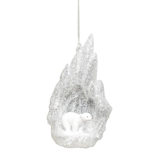 Ornament - Polar Bear on Ice