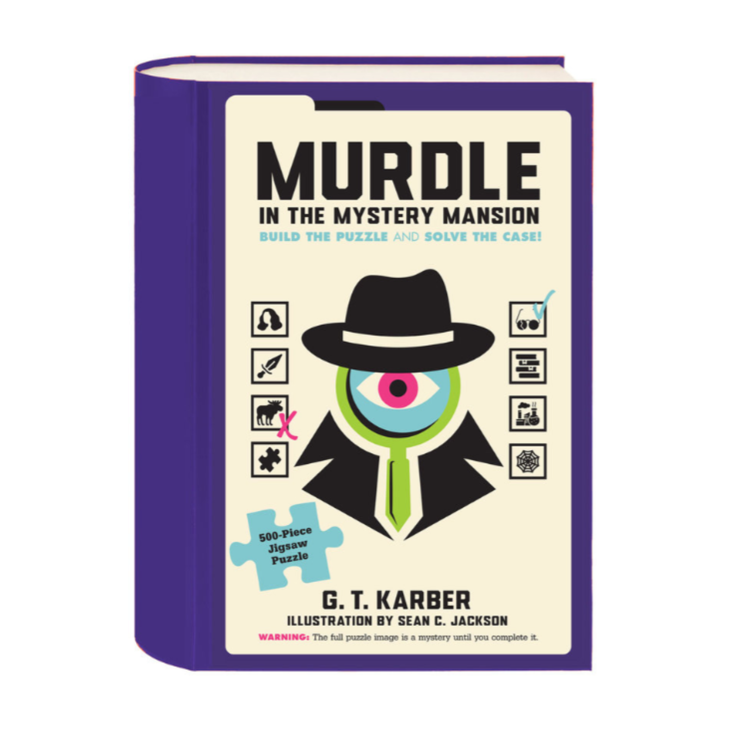 Puzzle - Murdle in the Mystery Mansion - 500 Piece