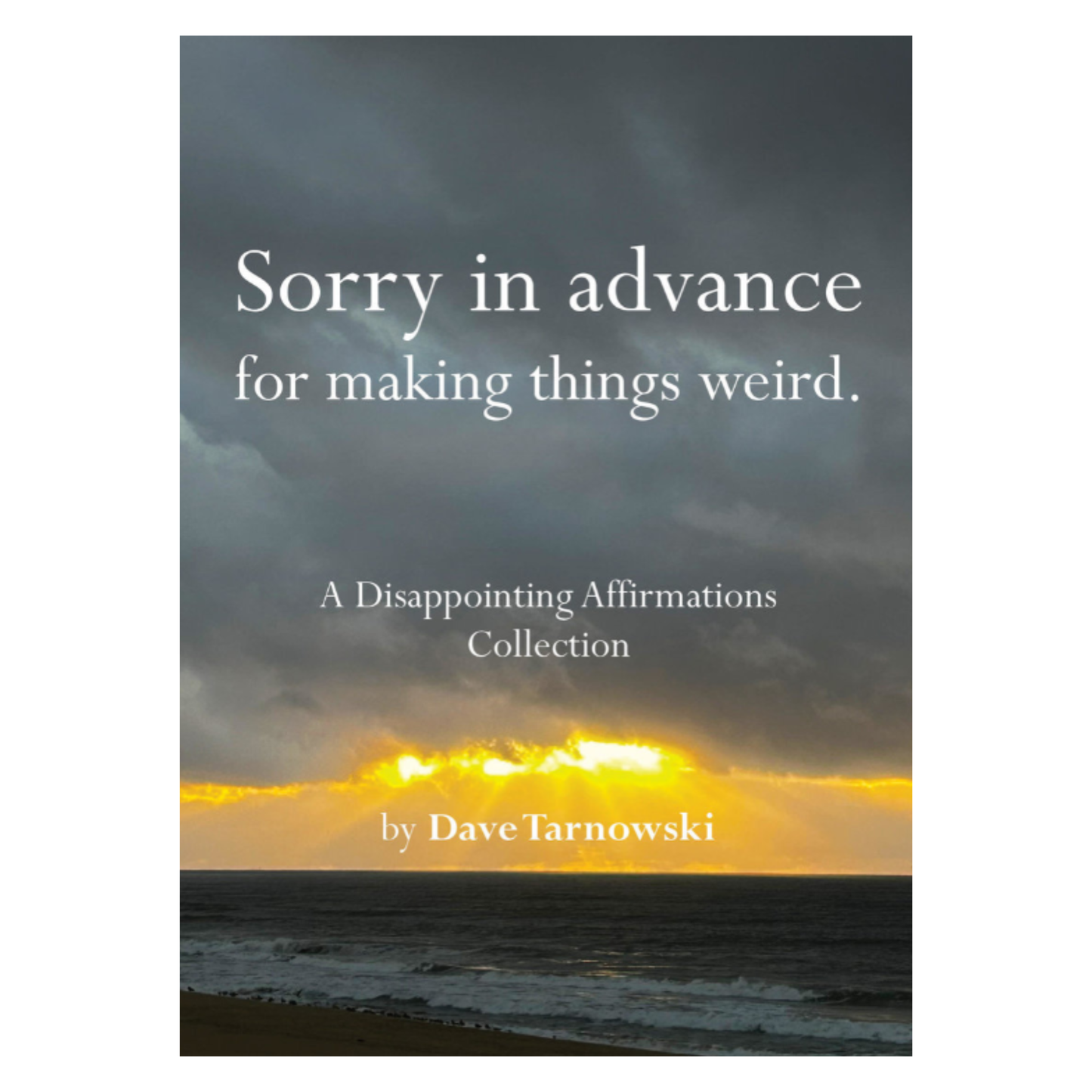 Book - Sorry In Advance For Making Things Weird