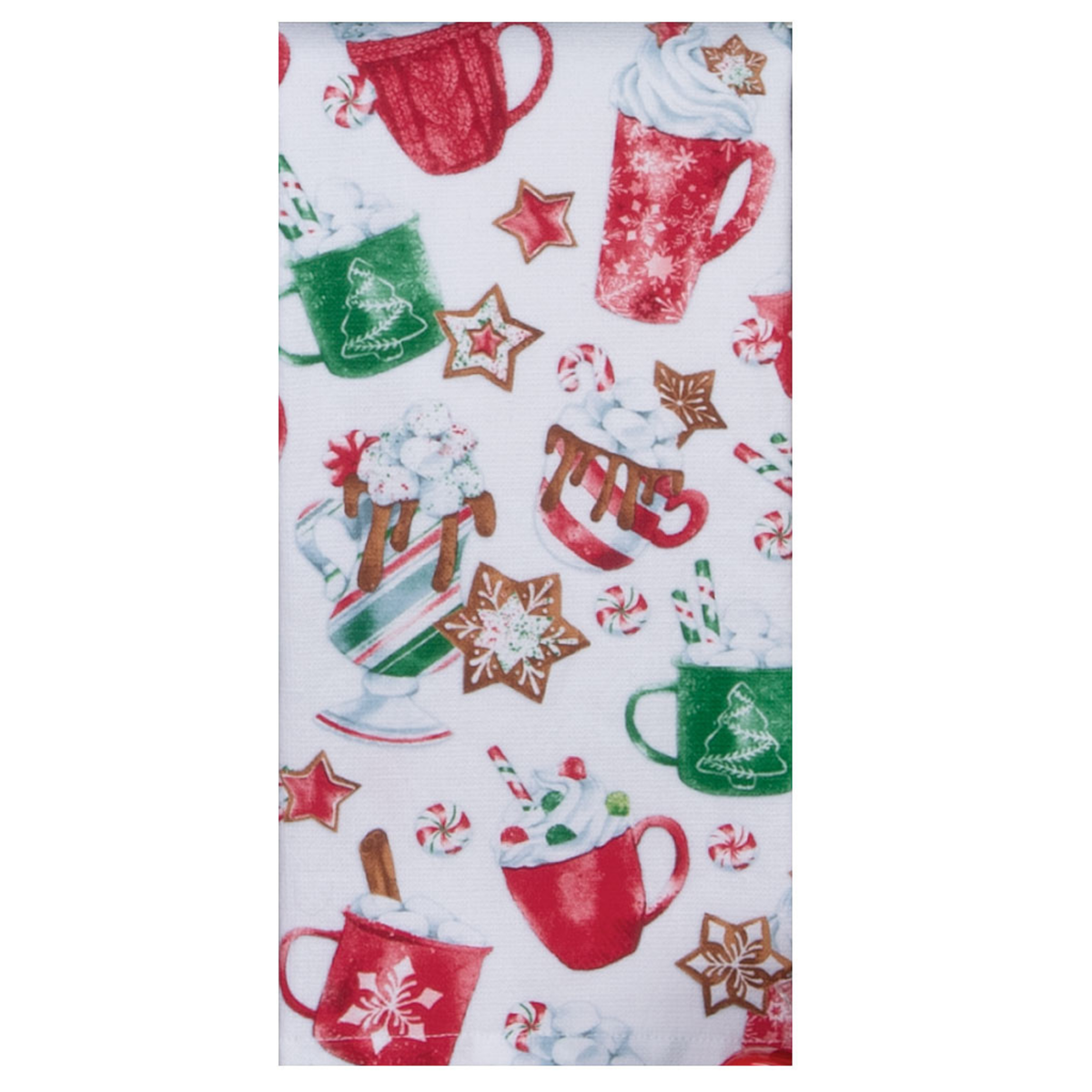 Tea Towel - Dual Purpose - Hot Chocolate Mugs