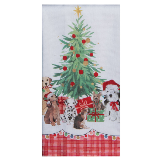 Tea Towel - Dual Purpose - Tree Pups