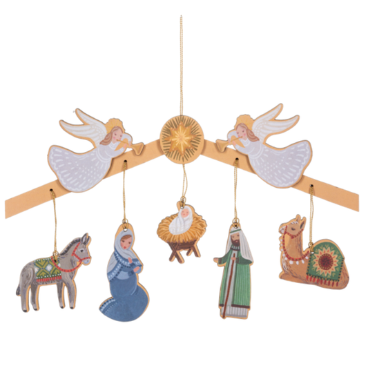 Ornament - Hanging Nativity Mobile