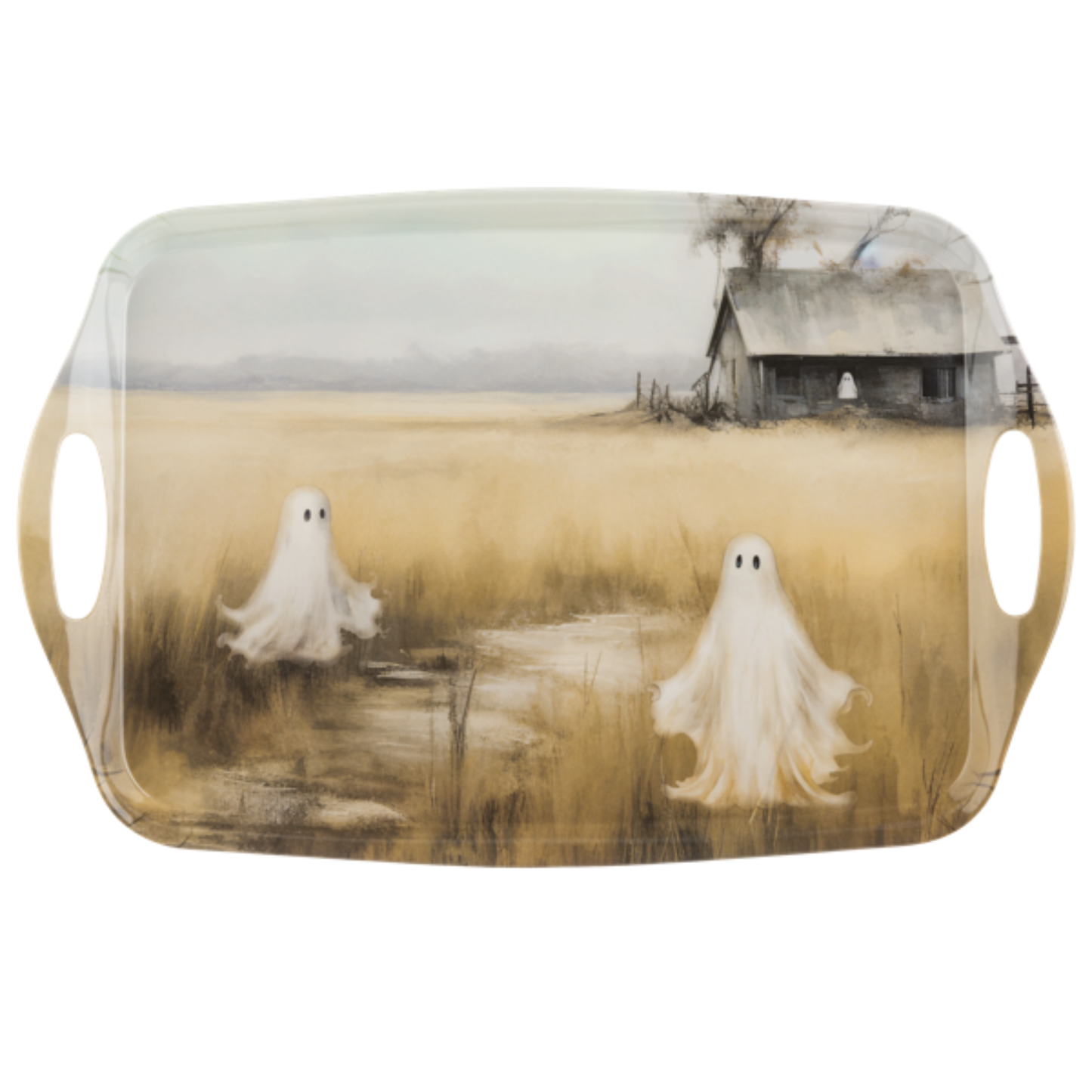 Serving Tray - Ghost Landscape