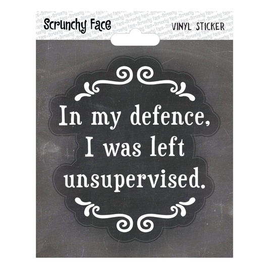 Sticker - Left Unsupervised