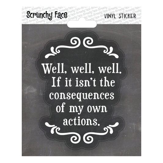 Sticker - Consequences