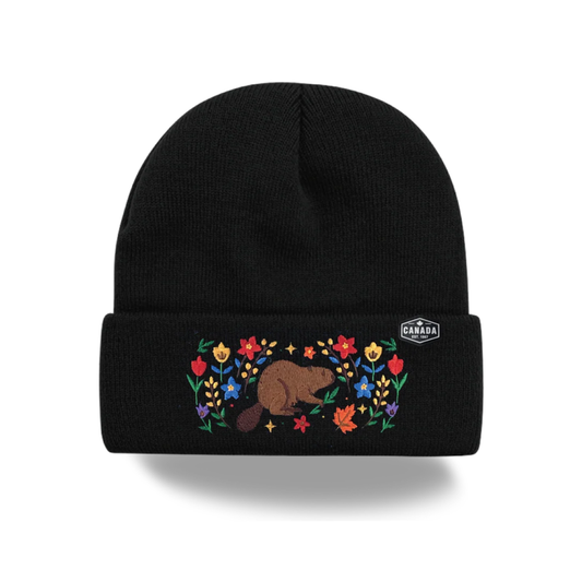 Toque - Canada Beaver - Black