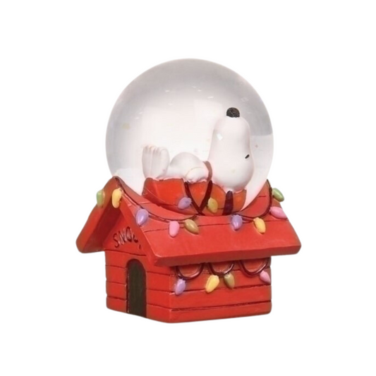 Mini Snow Globe - Shimmer - Snoopy House