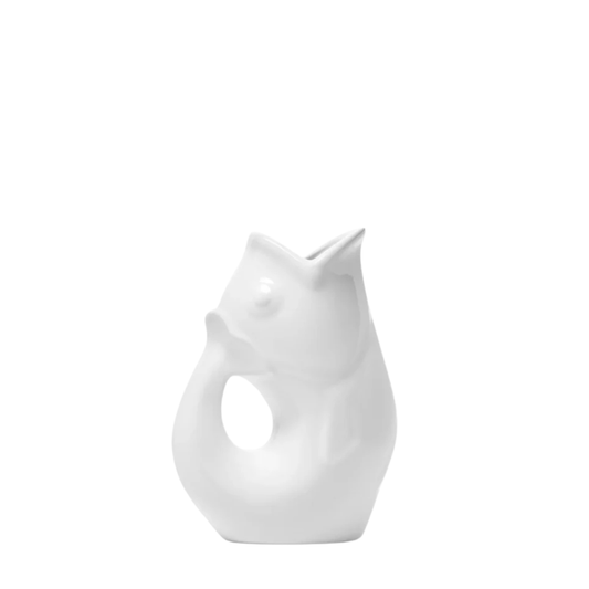 Mini Gurgle Pot - Matte White