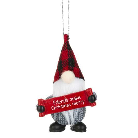 Ornament - Gnome - Friend