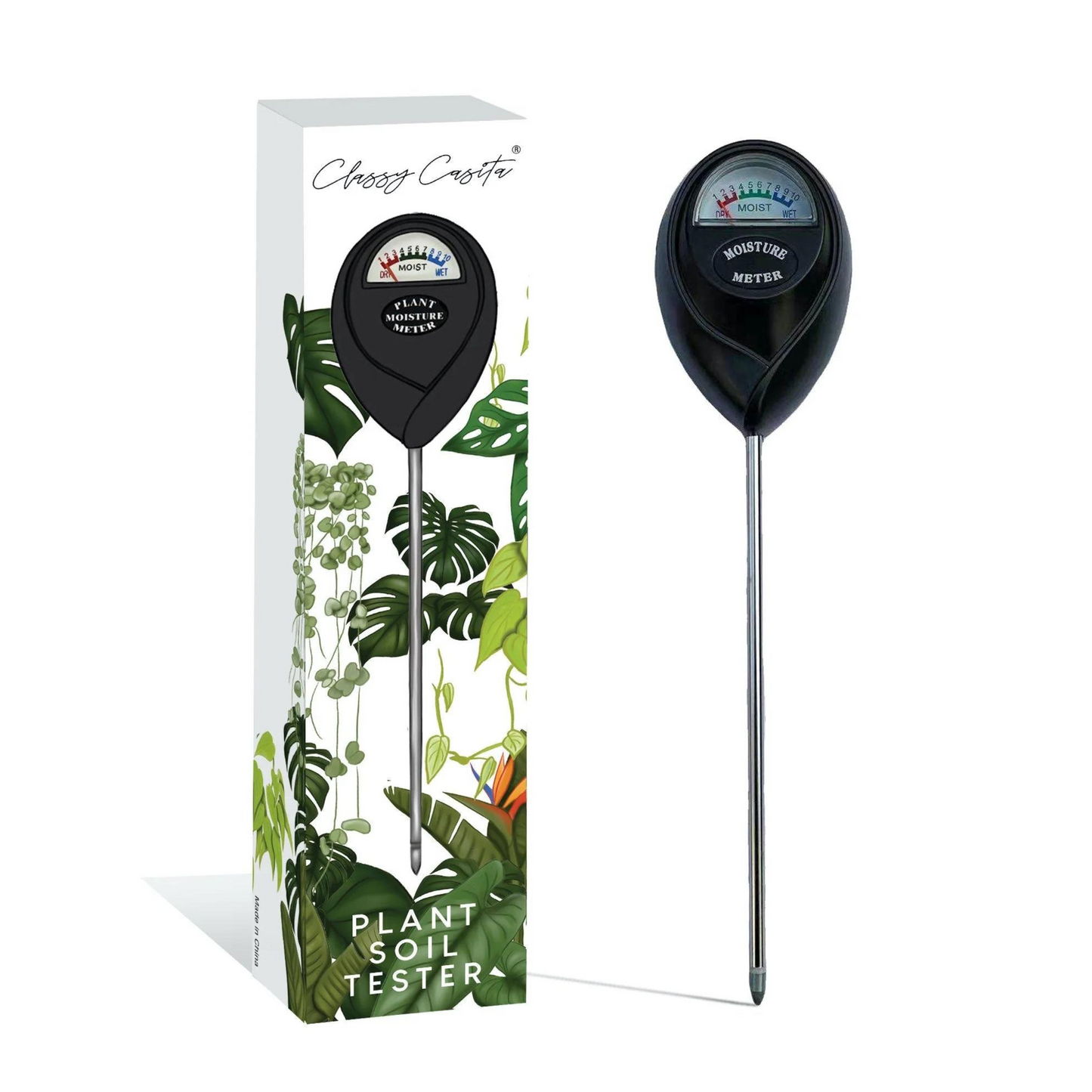 Moisture Meter - Soil - Black