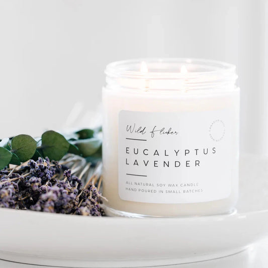 Candle - Eucalyptus Lavender - Double Wick 16oz