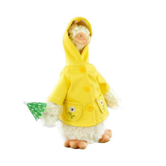 Decor  Plush - Duck with Raincoat - 12"