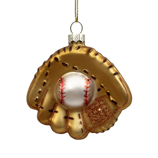 Ornament - Baseball Glove - Glass