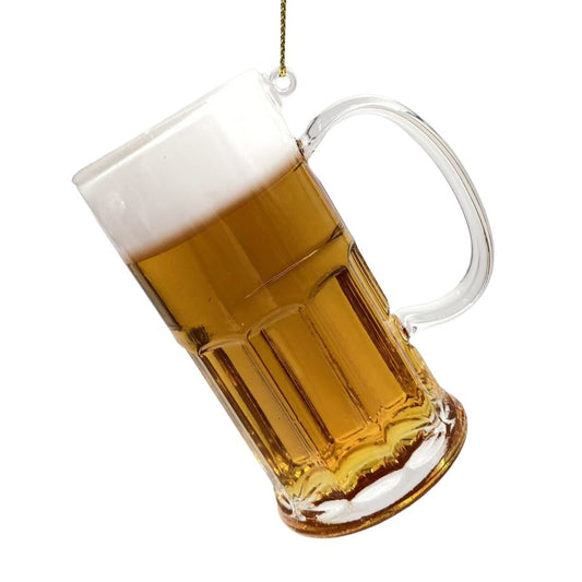 Ornament - Beer Glass - Glass