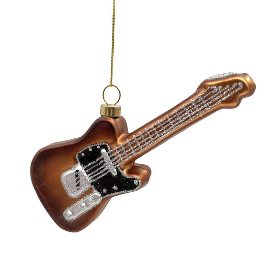 Ornament - Electric Guitar - Glass