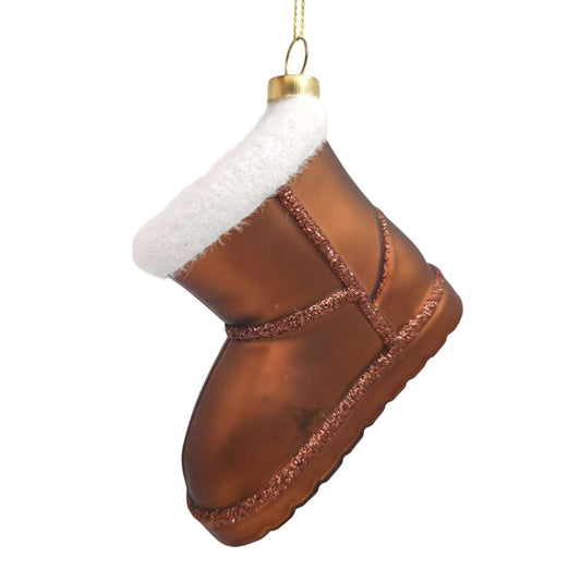 Ornament - Ugg Boot - Glass